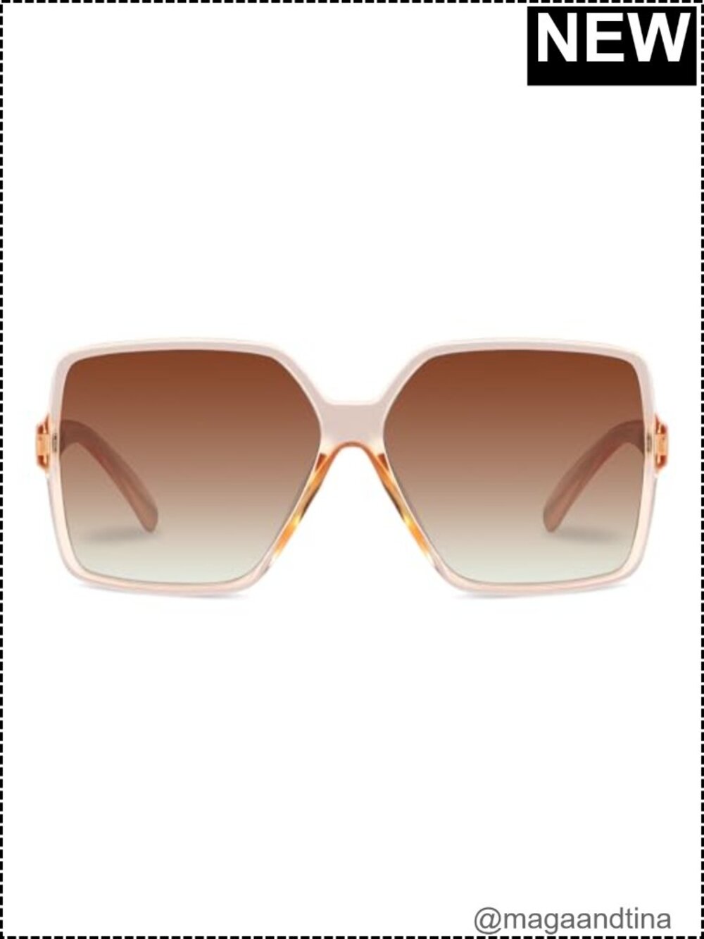 Oversized Square Sunglasses UV400 Protection Unisex Fashion Shades